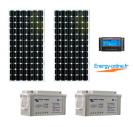 Kit Solaire  160W - 12V de Victron Energy